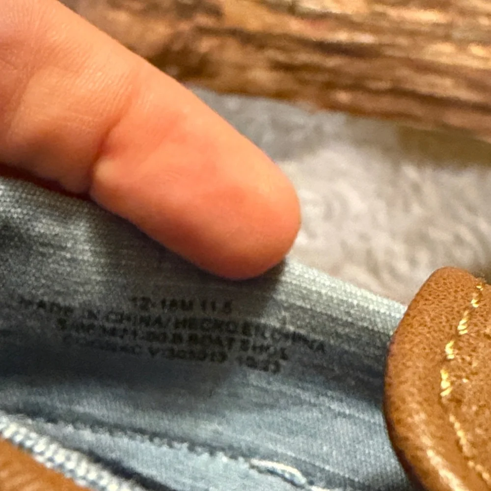 Old Navy Tan Kids Moccasins